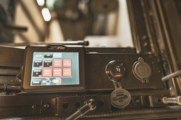 spod touchscreen genesis canopy camper